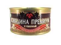 Тушенка Говядина тушеная Премиум 325гр. (Столбцы)