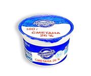 Сметана стак 26% 180гр (Минская марка) 