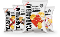 Снеки картофельные CARAMBA 100гр. в ассортим.(Беларусь)